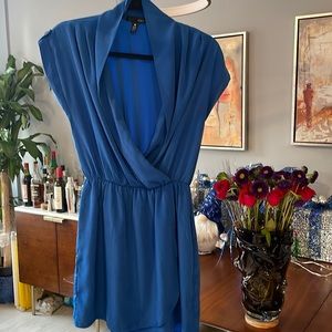Aqua. Gorgeous Short sleeve blue dress. Size S